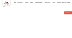 Desktop Screenshot of delphinschutz.org